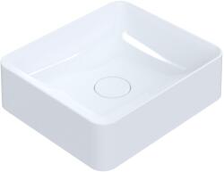 Ruvetti Anda mosdótál 45x39 cm négyszögletes mosdótálak fehér fényes DOL_AN45H (DOLAN45H)