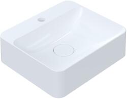 Ruvetti Arona mosdótál 45x39 cm négyszögletes mosdótálak fehér fényes DOL_AR4539 (DOLAR4539)