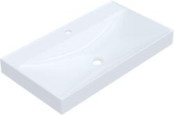 Ruvetti Erna mosdótál 80x45 cm négyszögletes beépíthető-mosdótálak fehér fényes DOL_ER80 (DOLER80)