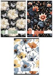 Cool School Füzet sima Virágos A/4 80-32 vegyes minták