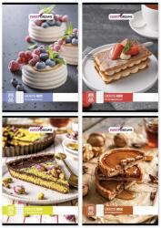 Cool School Füzet kockás Sweet Dreams A/4 87-32 vegyes minták