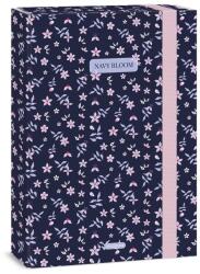 Ars Una Füzetbox ARS UNA A/4 Navy Bloom (50855612)