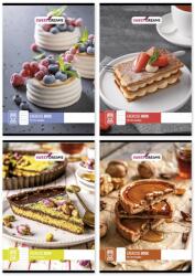 Cool School Füzet vonalas Sweet Dreams A/4 81-32 vegyes minták