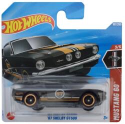 Mattel Hot Wheels: '67 Shelby GT500 fekete kisautó 1/64 - Mattel (5785/JBB94) - innotechshop