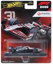 Mattel Hot Wheels Premium: MoneyGram Haas Formula 1 team No. : 31 kisautó 1/64 - Mattel (HRV11/JKD78) - innotechshop