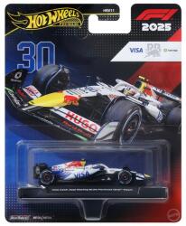 Mattel Hot Wheels Premium: Visa Cash App Racing Bulls Formula 1 team No. : 30 kisautó 1/64 - Mattel (HRV11/JKD79) - innotechshop