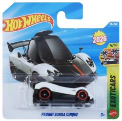Mattel Hot Wheels: Pagani Zonda Cinque fehér kisautó 1/64 - Mattel (5785/JJH34) - innotechshop