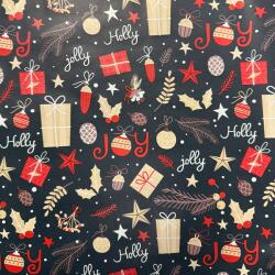 Cardex Holly Christmas csomagolópapír 200x70cm (K17000001B/hc) - innotechshop