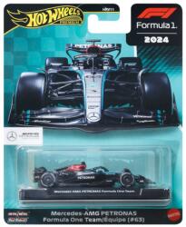 Mattel Hot Wheels Premium: Mercedes-AMG Petronas Formula 1 No. 63 kisautó 1/64 - Mattel (HRV11/JBM18) - innotechshop