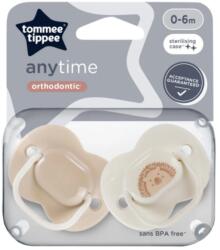 Tommee Tippee Tommee Tippee: Anytime 2 db-os ortodontikus cumi szett több változatban (0-6 hó) (TTP43335499) - innotechshop