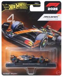 Mattel Hot Wheels Premium: McLaren Formula 1 team No. : 4 kisautó 1/64 - Mattel (HRV11/JKD88) - innotechshop