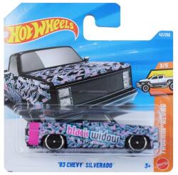 Mattel Hot Wheels: '83 Chevy Silverado black widow kisautó 1/64 - Mattel (5785/JJJ13) - innotechshop
