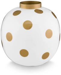 Pip Studio vaza decorativa Dots White-Gold 99KK-DEU6D3_MLC (51.102.080)