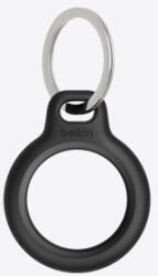 Apple Belkin Secure Holder w Keyring - Airtag - Black (F8W973btBLK)