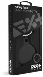 Apple Next One AirTag Secure Silicone Key Clip - Black (atg-sil-blk)