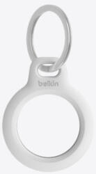 Apple Belkin Secure Holder w Keyring - Airtag - White (F8W973btWHT)