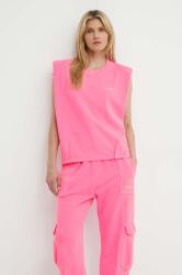 K+LUSHA pamut top - rózsaszín M