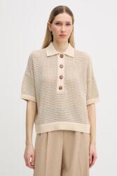 Marc Aurel női póló viszkózzal - bézs 38