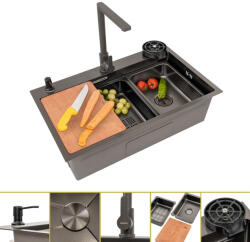 Leziter Holly III rozsdamentes mosogató (LRMHO-3) - everyo