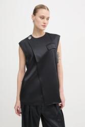 Day Birger et Mikkelsen mellény vászonkeverékből Marlin - fekete 40