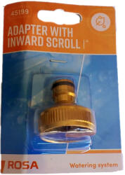 Rosa 45199 csapcsatlakozó, belső menetes, réz (1")