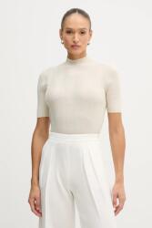 Sisley pulóver gyapjúkeverékből - bézs XS - answear - 16 290 Ft