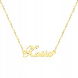 Goldmi Ezüst nyaklánc aranyozott anker Az Ön Neve PR. 925 45cm (ZNPOZIMIEPR92545CM)