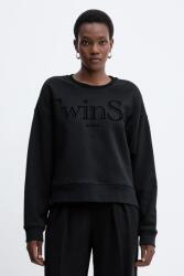 TWINSET pamut melegítőfelső - fekete M