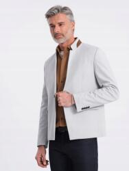 Ombre Clothing Férfi blézer Bah szürke melange L