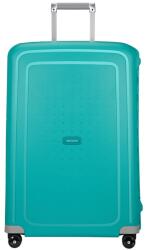 Samsonite S'CURE négykerekű aqua blue csatos nagy bőrönd 75cm 49308-1012 - borond-aruhaz