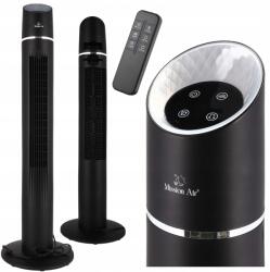 Mission Air Oszlopos Ventilátor álló padlóventilátor magas Tower Fan XL fekete (Wentylator kolumnowy TOWER FAN XL Black 45W)