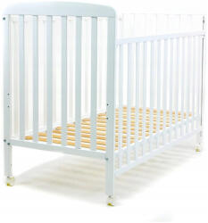 Asalvo Fa kiságy Asalvo Haya 120x60 cm Bükk Állítható Fehér (12371)