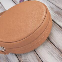 Paolo Peruzzi Női válltáska konyakszínű kerek bőr Paolo Peruzzi IN-63-CG (IN-63)