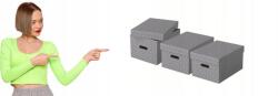 Esselte Dobozok Esselte Box M [3] szürke (628283)