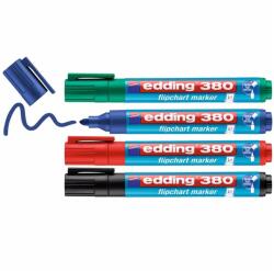 edding Marker pentru hartie flipchart EDDING 380, 4 buc/set (ED380005)