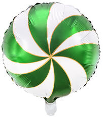 Party Deco Fólia lufi Candy, 35cm, zöld Lufi