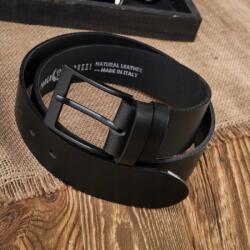 Paolo Peruzzi Öv férfi bőr fekete 100 cm fekete Paolo Peruzzi csattal PG-05-BLBL (PG-05)