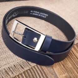 Paolo Peruzzi Öv sötétkék 100 cm ezüst Paolo Peruzzi csattal PG-0 (PG-02)