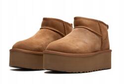 UGG Classic Ultra Mini Platform Boot Chestnut 37-es méret (9906002121)