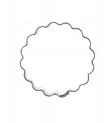 ORION Hullámos kör alakú sütiforma, rozsdamentes acél, 4cm átmérőjű (P269401)