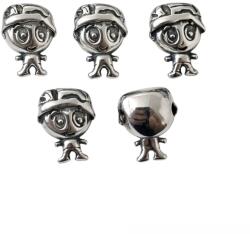  Charm Otel Inoxidabil 316L (Inox) 14x10x7 mm Element Pentru Bratari Si Coliere - 1 Buc
