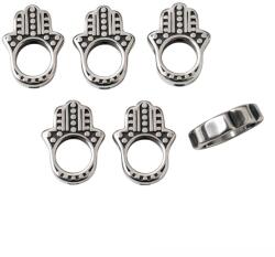  Charm Mana Fatimei 14x11x4 mm Otel Inoxidabil 316L (Inox) Pentru Creatie Bijuterii - 1 Buc