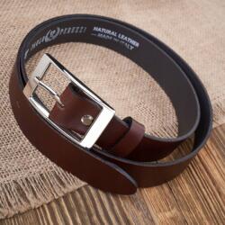 Paolo Peruzzi Öv barna 100 cm ezüst Paolo Peruzzi csattal PG-02- (PG-02)