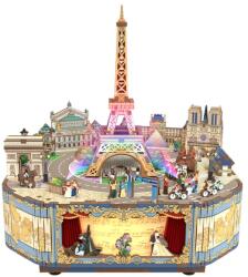 Tonecheer Puzzle 3D Cutiuta muzicala Romantic Paris, lemn, Tonecheer, 159 piese