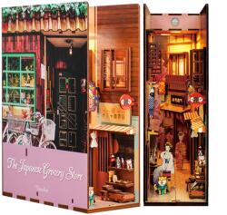 Tonecheer Puzzle 3D, Cotor de carte Japanese Grocery Store, lemn, Tonecheer, 134 piese