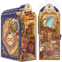 Tonecheer Puzzle 3D, Cotor de carte Magical Library, lemn, Tonecheer, 521 piese