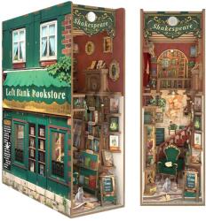 Tonecheer Puzzle 3D, Cotor de carte Left Bank Bookstore, lemn, Tonecheer, 347 piese