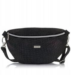 Paolo Peruzzi Női vesetáska bőr fekete Paolo Peruzzi Z-15-C (5903754435379)