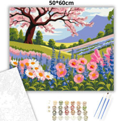  Napsütötte nyugalom - számfestő készlet - 50×60 cm (Keret nélkül)