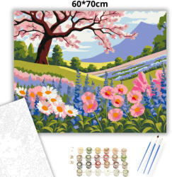  Napsütötte nyugalom - számfestő készlet - 60×70 cm (Keret nélkül)